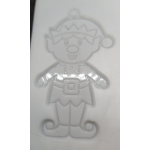 mal raamhanger kerst elfje